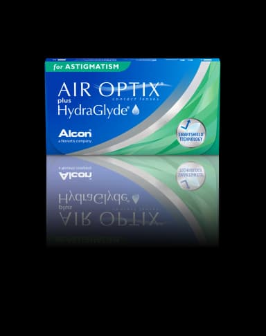 AIR OPTIX plus HydraGlyde for ASTIGMATISM contact lenses